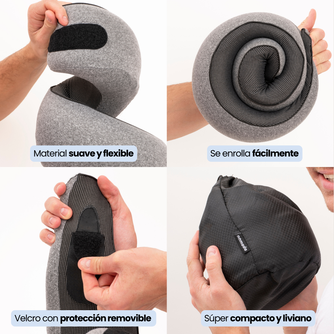 Almohada Inteligente De Viaje Nomada